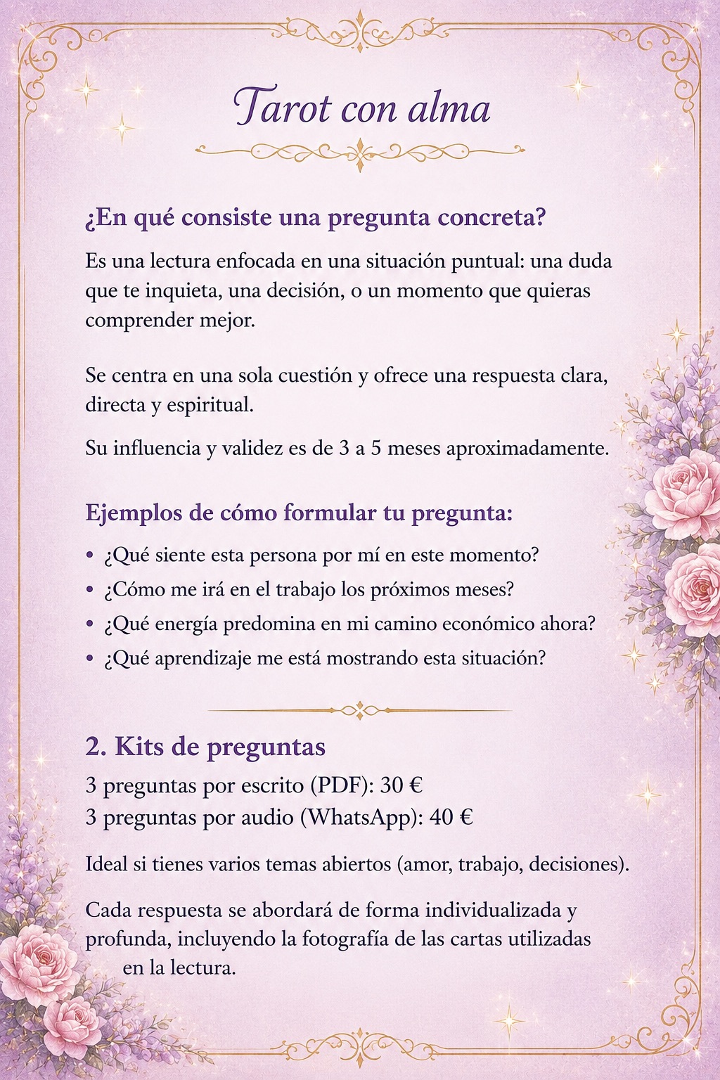 Preguntas concretas